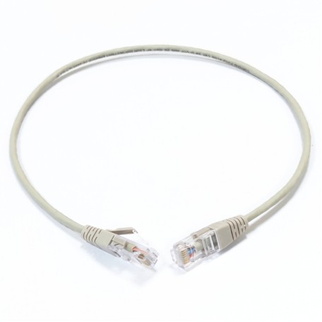 Patch cord cat. 5e, RJ45-RJ45, UTP, 0.5m