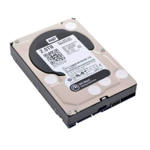 HDD WD Black, 3.5, 2TB, 7200rpm, 64MB, SATA3